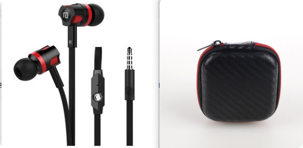 JMT-640778 Wired In-Ear Headset with Microphone for Hands-Free Calling and Dynamic Sound Quality