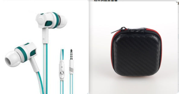 JMT-640778 Wired In-Ear Headset with Microphone for Hands-Free Calling and Dynamic Sound Quality