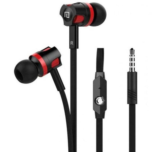 JMT-640778 Wired In-Ear Headset with Microphone for Hands-Free Calling and Dynamic Sound Quality