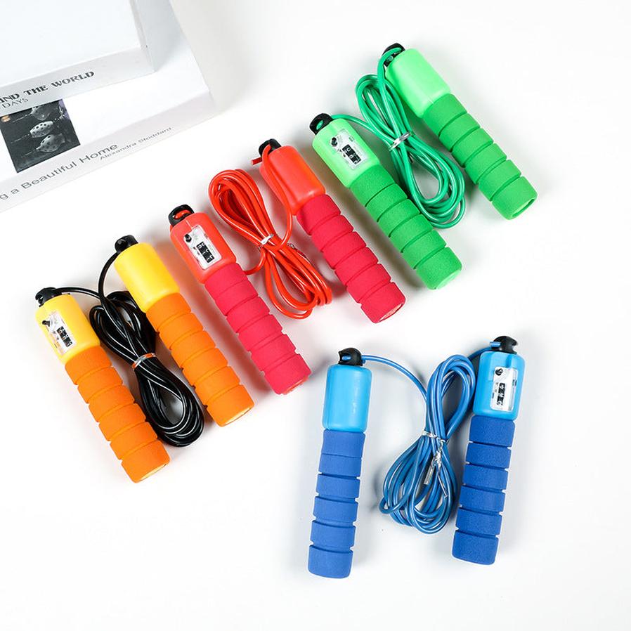 JMT-640842 Adjustable Fitness Skipping Rope with Counting Function for Adults