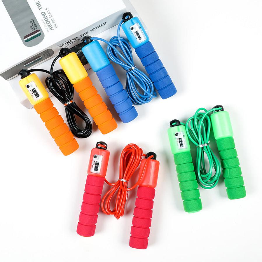 JMT-640842 Adjustable Fitness Skipping Rope with Counting Function for Adults