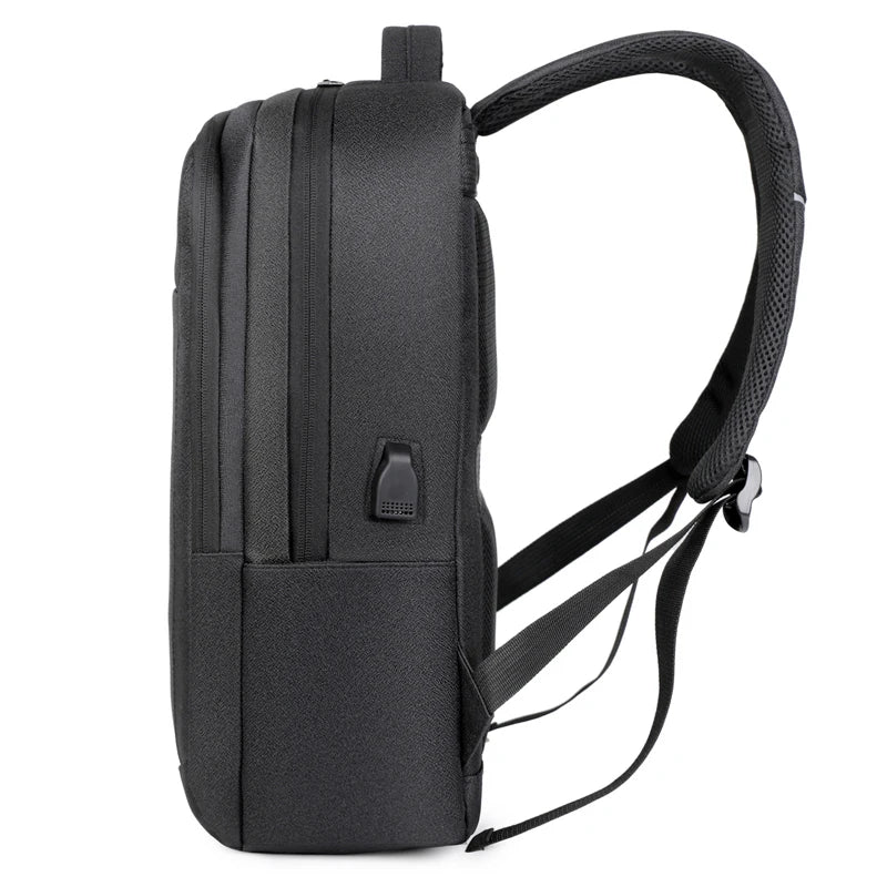 JMT-640970 Custom Waterproof Nylon Laptop Backpack with USB Port for Travel and Business