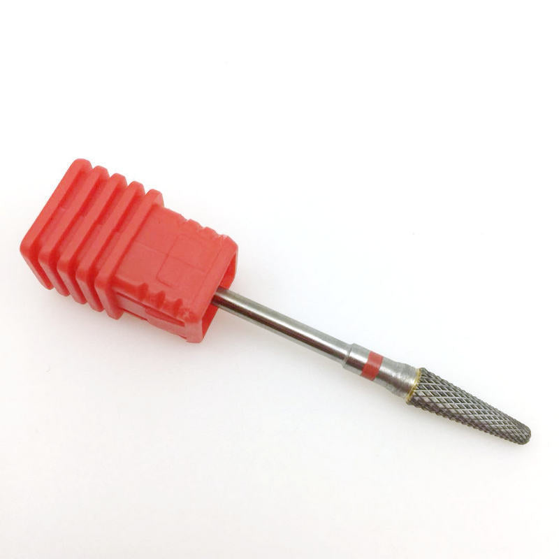 JMT-641098 Tungsten Steel Alloy Nail Grinding Head - Multi-Color Options Available