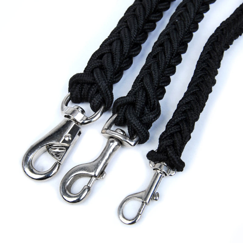 JMT-641290 Durable Eight-Strand Braided Nylon Dog Leash for Large Breeds