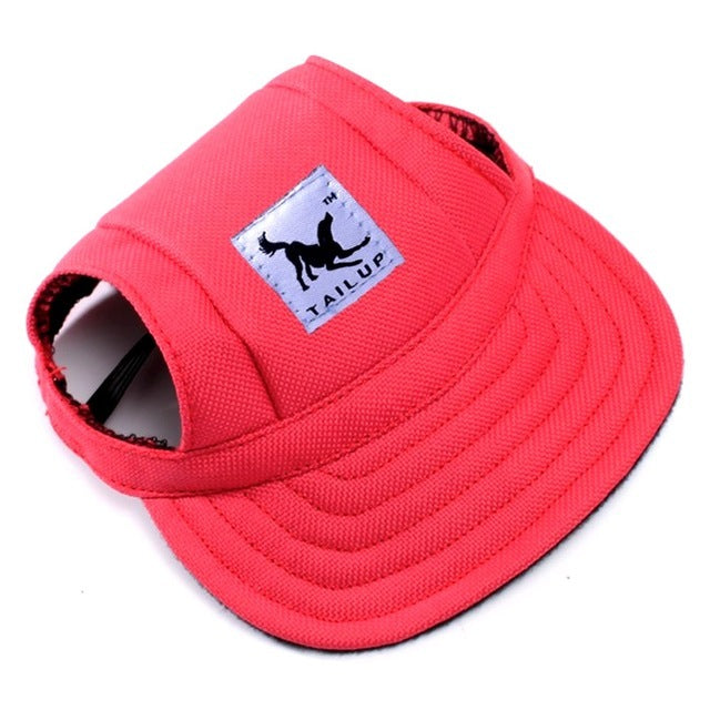 JMT-641418 Dog's Baseball - Canvas and Denim Options in Red, Black, Blue, Camouflage, Leopard, and More (S-XL)