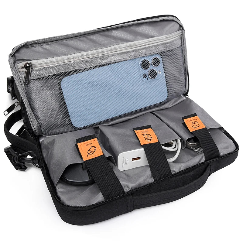 JMT-641610 Waterproof Oxford Notebook Bag with Custom Logo and Protective Laptop Sleeve