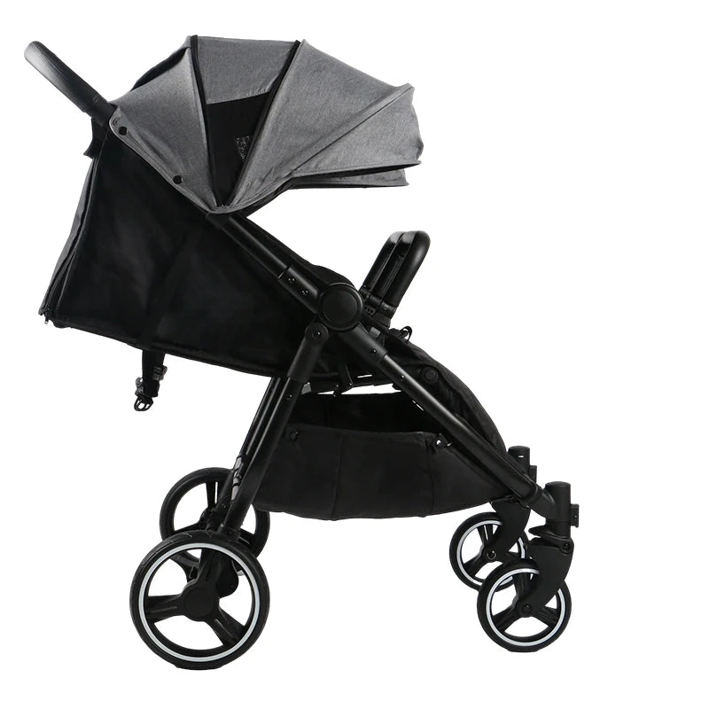 JMT-641802 Twin Double Stroller with Hard Carrycot for Infant and Toddler