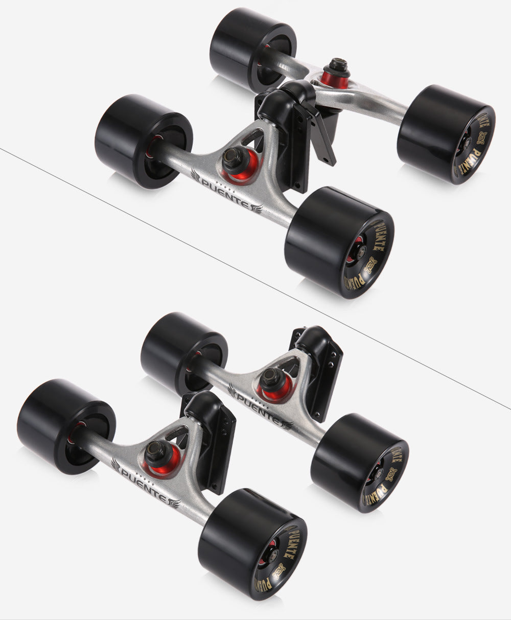 JMT-641866 Skateboard Wheel Bracket Bridge - 70mm x 51mm Compatible Accessory