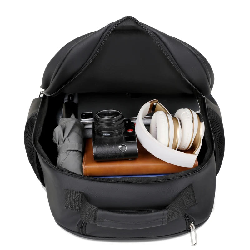 JMT-642122 High Capacity Casual Laptop Backpack with Pull Rod and Wheels for Outdoor Use