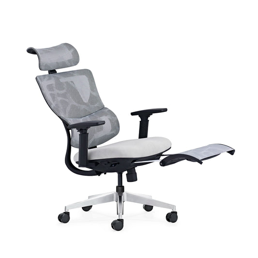 JMT-642250 Ergonomic High Back Mesh Office Chair with Adjustable Footrest and 3D Armrests