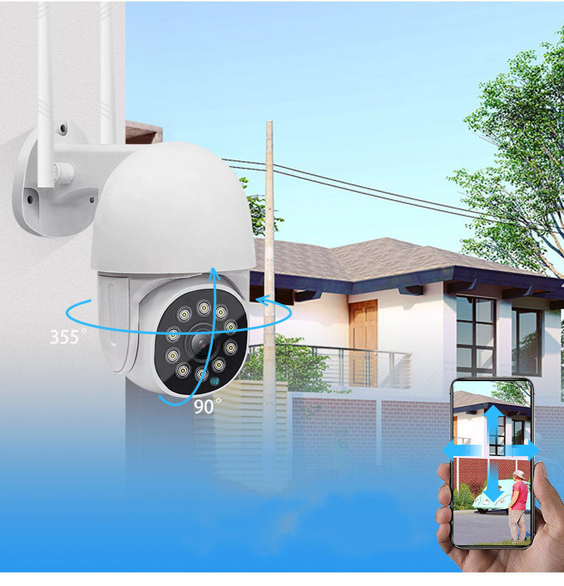 JMT-642442 High-definition Night Vision Webcam with Home Voice Monitoring