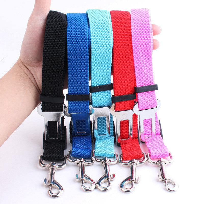 JMT-642442 Pet Traction Rope for Car Safety - 2.5 x 70 cm Nylon Belt