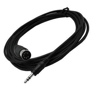 JMT-642634 DIN 7-Pin Audio and Video Adapter Cable to 3.5mm for Computers, TVs, Mobile Phones, and MP3s