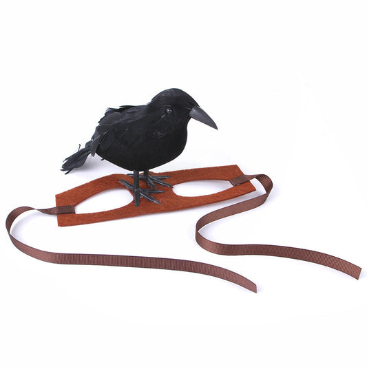 JMT-642762 Raven-Themed Cat Dress Headgear for Fun Pet Dress-Up