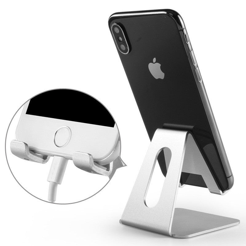 JMT-642954 Adjustable Metal Mobile Phone Holder for Desktop and iPad Charging Base