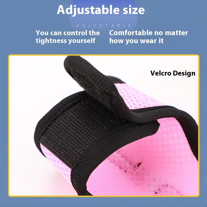 JMT-642954 Pet Traction Vest for Mini Pets - Adjustable Mesh Harness for Guinea Pigs, Rabbits - Available in Multiple Colors