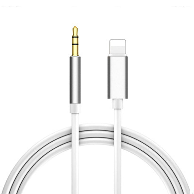 JMT-643210 3.5mm Audio Cable for Mobile Phones and Car Audio - 1 Meter, Gold-Plated Tinned Copper, Available in Pink, Gold, Black, Silver