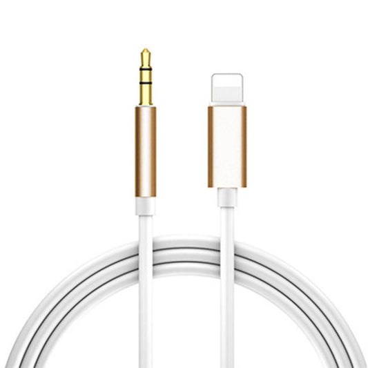 JMT-643210 3.5mm Audio Cable for Mobile Phones and Car Audio - 1 Meter, Gold-Plated Tinned Copper, Available in Pink, Gold, Black, Silver