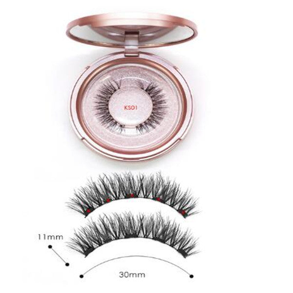 JMT-643210 Five Magnetic Eyelash Set with Eyeliner - High Temperature Wire Material