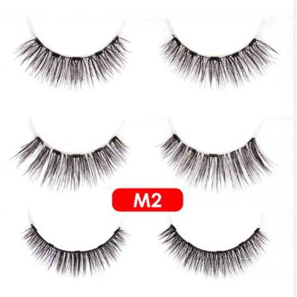 JMT-643210 Five Magnetic Eyelash Set with Eyeliner - High Temperature Wire Material