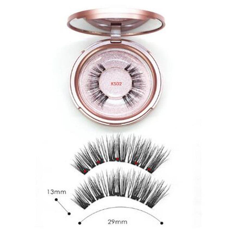 JMT-643210 Five Magnetic Eyelash Set with Eyeliner - High Temperature Wire Material