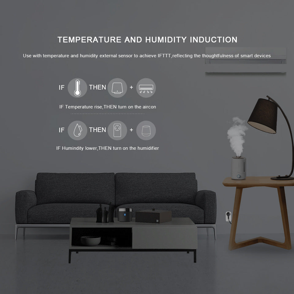 JMT-643274 Universal Mini Infrared WiFi Remote Control for Home Devices - Compatible with 50,000+ IR Products