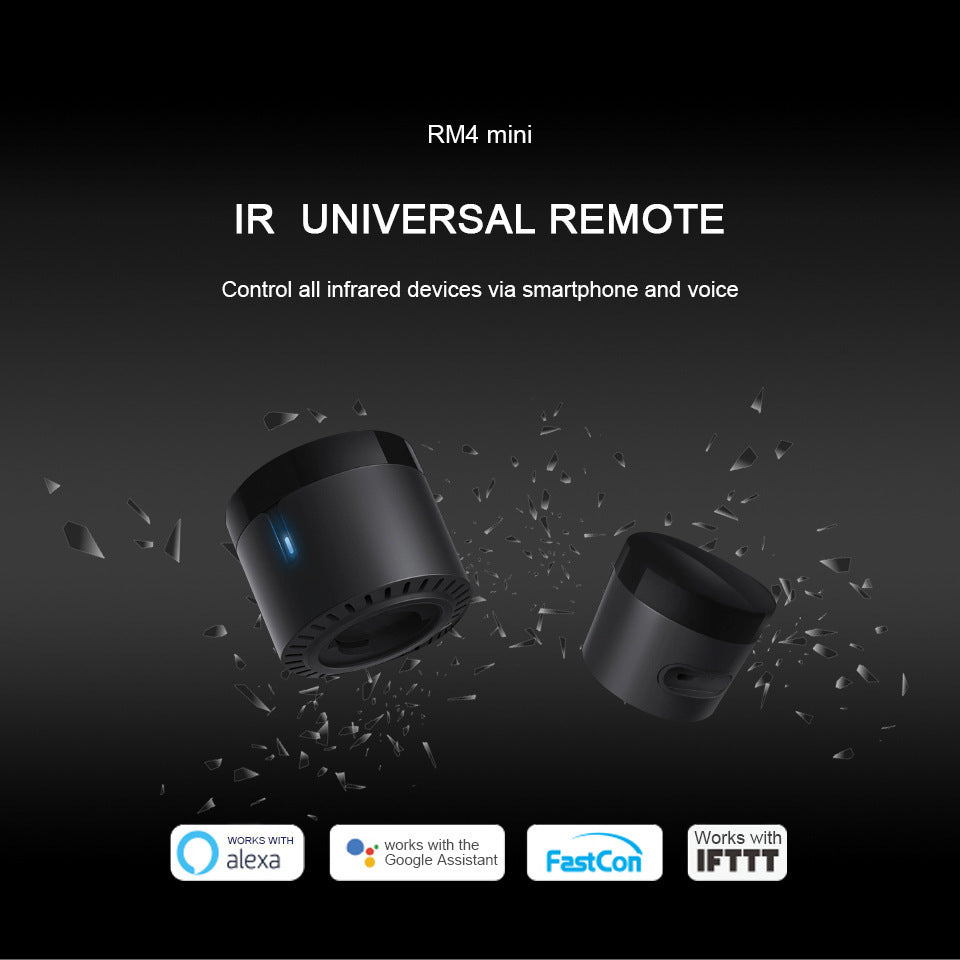 JMT-643274 Universal Mini Infrared WiFi Remote Control for Home Devices - Compatible with 50,000+ IR Products
