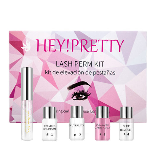 JMT-643530 Eyelash Curling Set with Eyebrow Perming Glue – Complete Beauty Kit