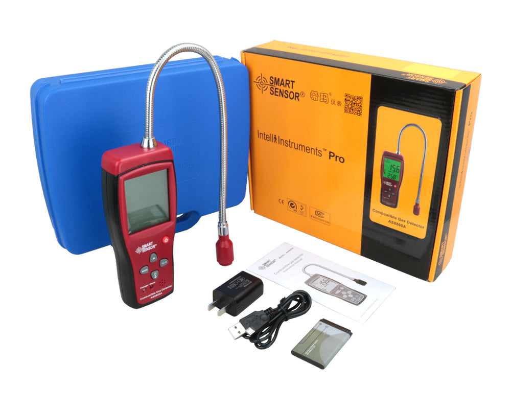 JMT-644042 Combustible Gas Detector with LCD Screen and Instant Response - Model AS8800A
