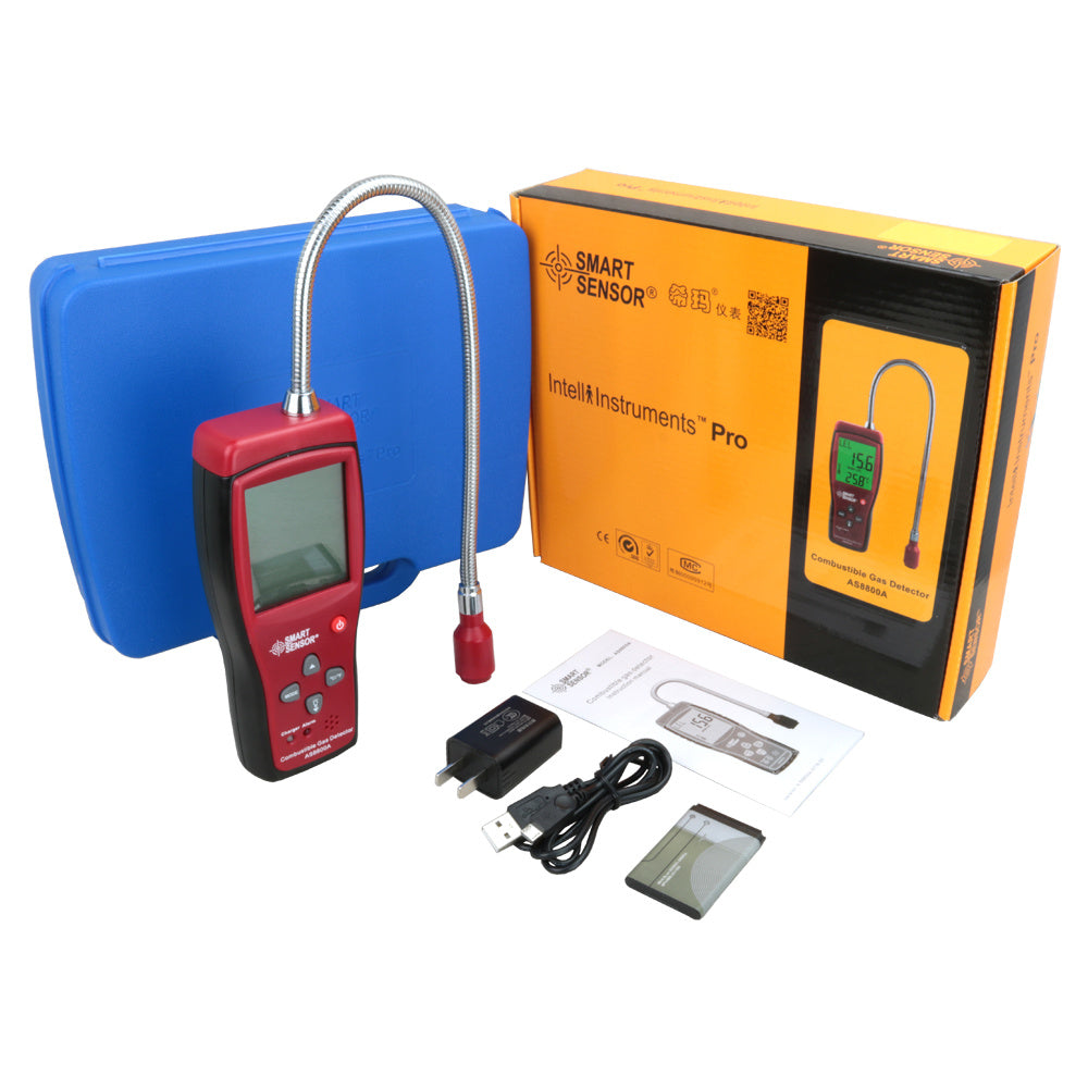 JMT-644042 Combustible Gas Detector with LCD Screen and Instant Response - Model AS8800A