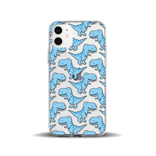 JMT-644106 Cute Transparent Phone Case Compatible with iPhone Models - TPU Cartoon Design with Fun Elements