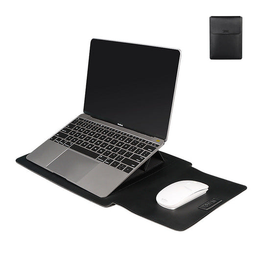 JMT-644426 Stylish Waterproof PU Leather Notebook Liner Bag - Casual & Business Use in Multiple Colors