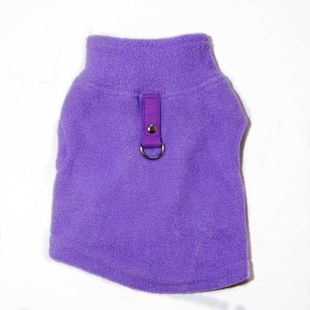 JMT-644874 Plaid Fleece Sweater for Pets - Cozy and Stylish Dog and Cat Clothing