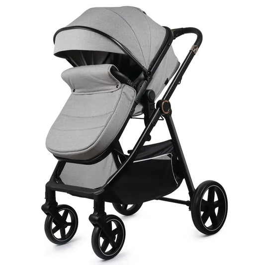 JMT-645258 2-in-1 Landscape Stroller Baby Carriage - Foldable Travel System for Infants