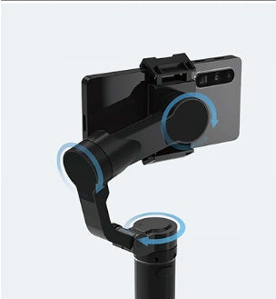 JMT-645258 Three-Axis Handheld Mobile Phone Stabilizer with 320° Vertical Rotation and Smart Motion Follow Function