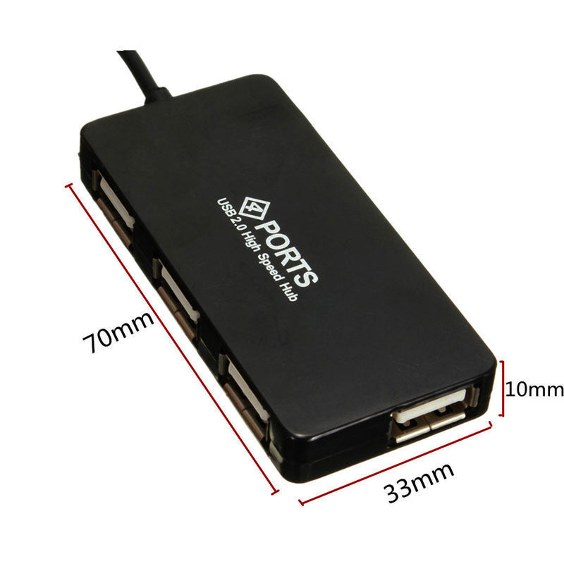 JMT-645578 Compact 4-Port USB Hub with High-Speed Connectivity and Current Protection