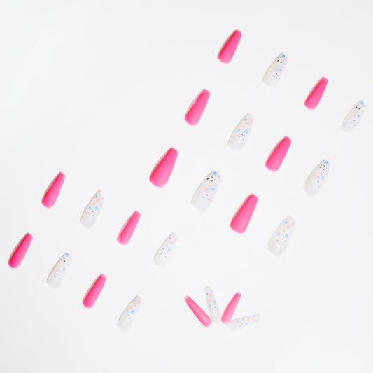 JMT-645706 Cloud Smile Nail Art Patches - Unique Design for Easy Nail Decoration