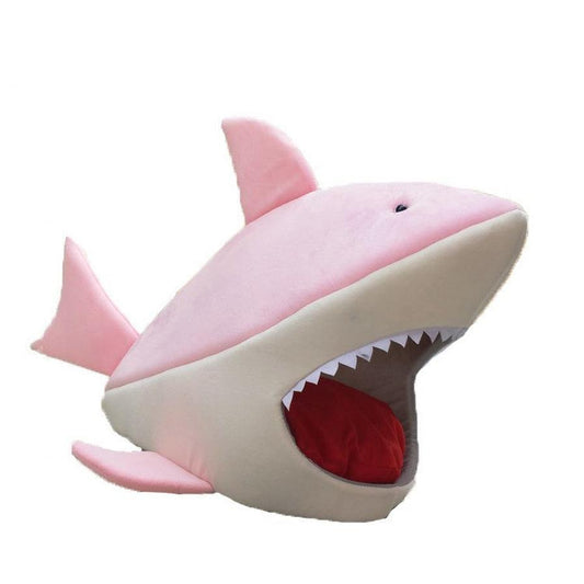 JMT-645706 Shark-Shaped Soft Pet Kennel for Cats and Dogs in Multiple Colors