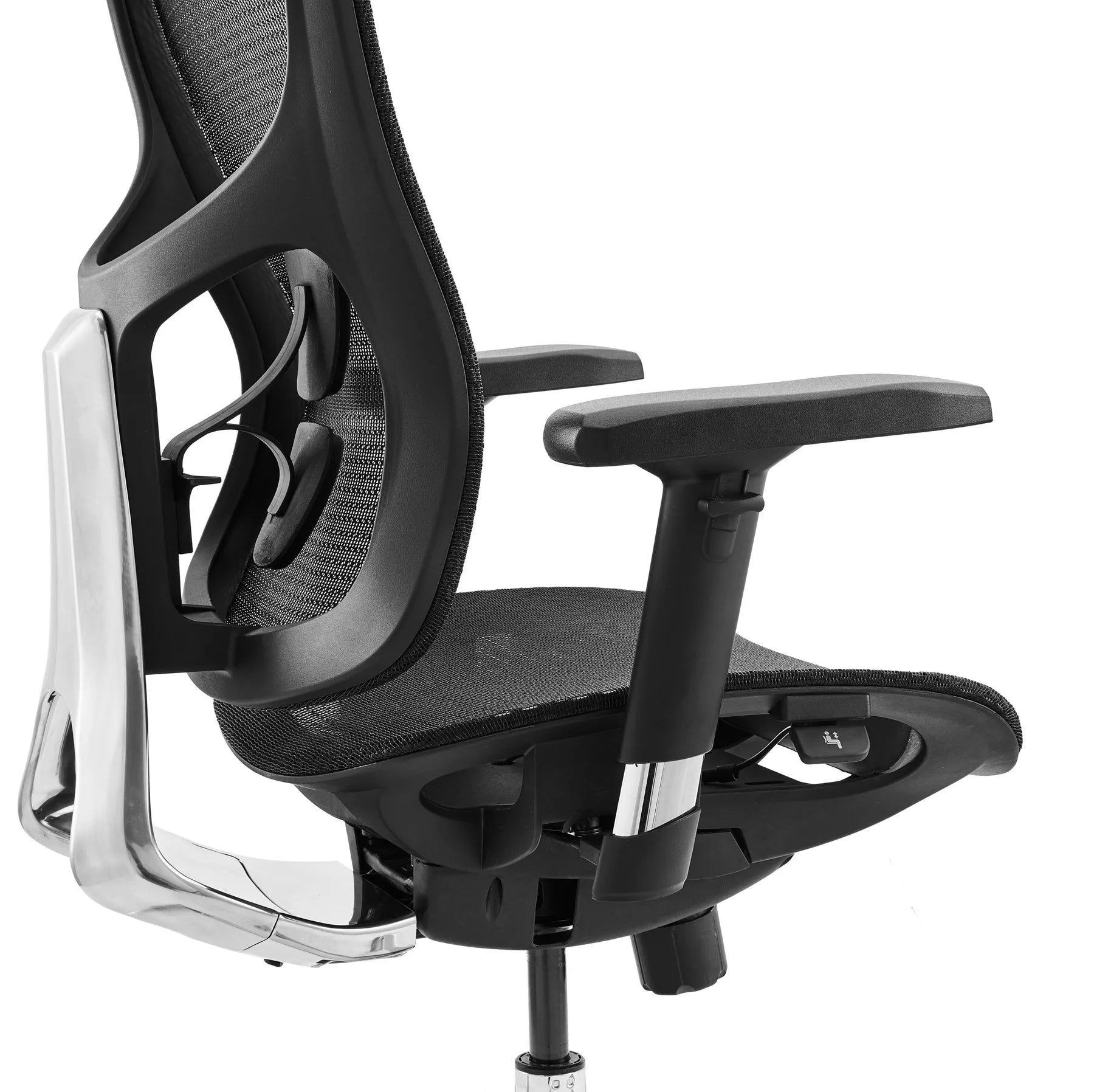 JMT-645834 Ergonomic Mesh Office Chair with Adjustable High Back and Rotating Features for Comfortable Executive Seating
