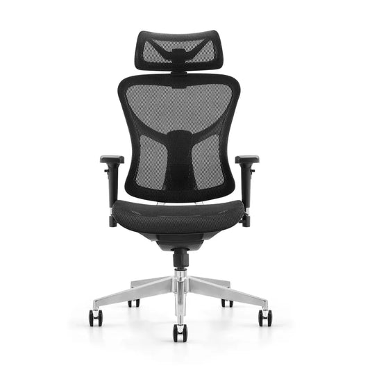 JMT-645834 Ergonomic Mesh Office Chair with Adjustable High Back and Rotating Features for Comfortable Executive Seating