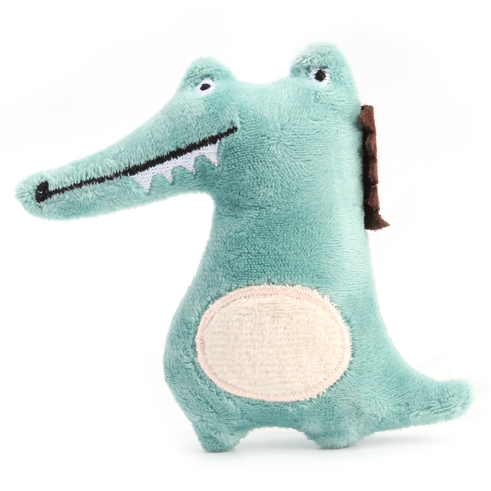 JMT-646218 Plush Catnip Toy – Cute Bear, Kangaroo, Crocodile, and Mouse Designs for Playful Cats