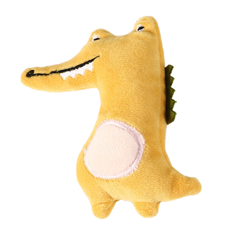 JMT-646218 Plush Catnip Toy – Cute Bear, Kangaroo, Crocodile, and Mouse Designs for Playful Cats