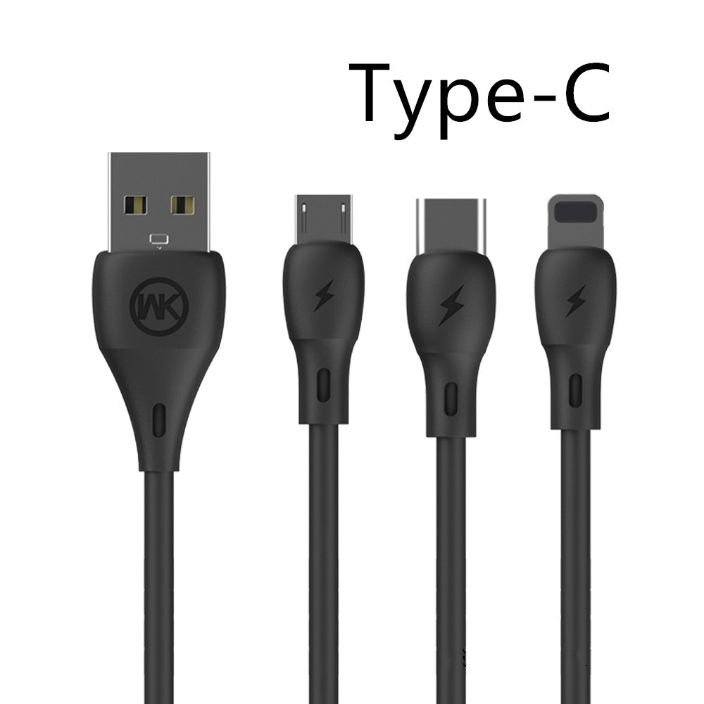 JMT-646730 1m Fast Charging USB Cable with Single Connector for Universal Use