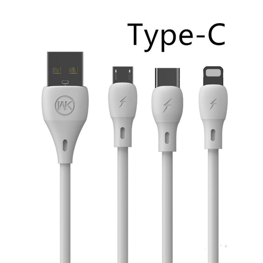 JMT-646730 1m Fast Charging USB Cable with Single Connector for Universal Use