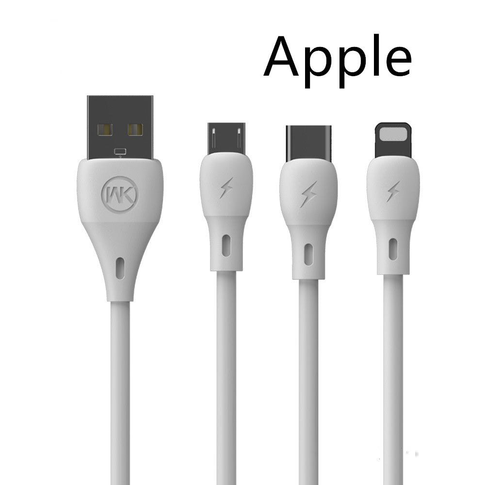 JMT-646730 1m Fast Charging USB Cable with Single Connector for Universal Use