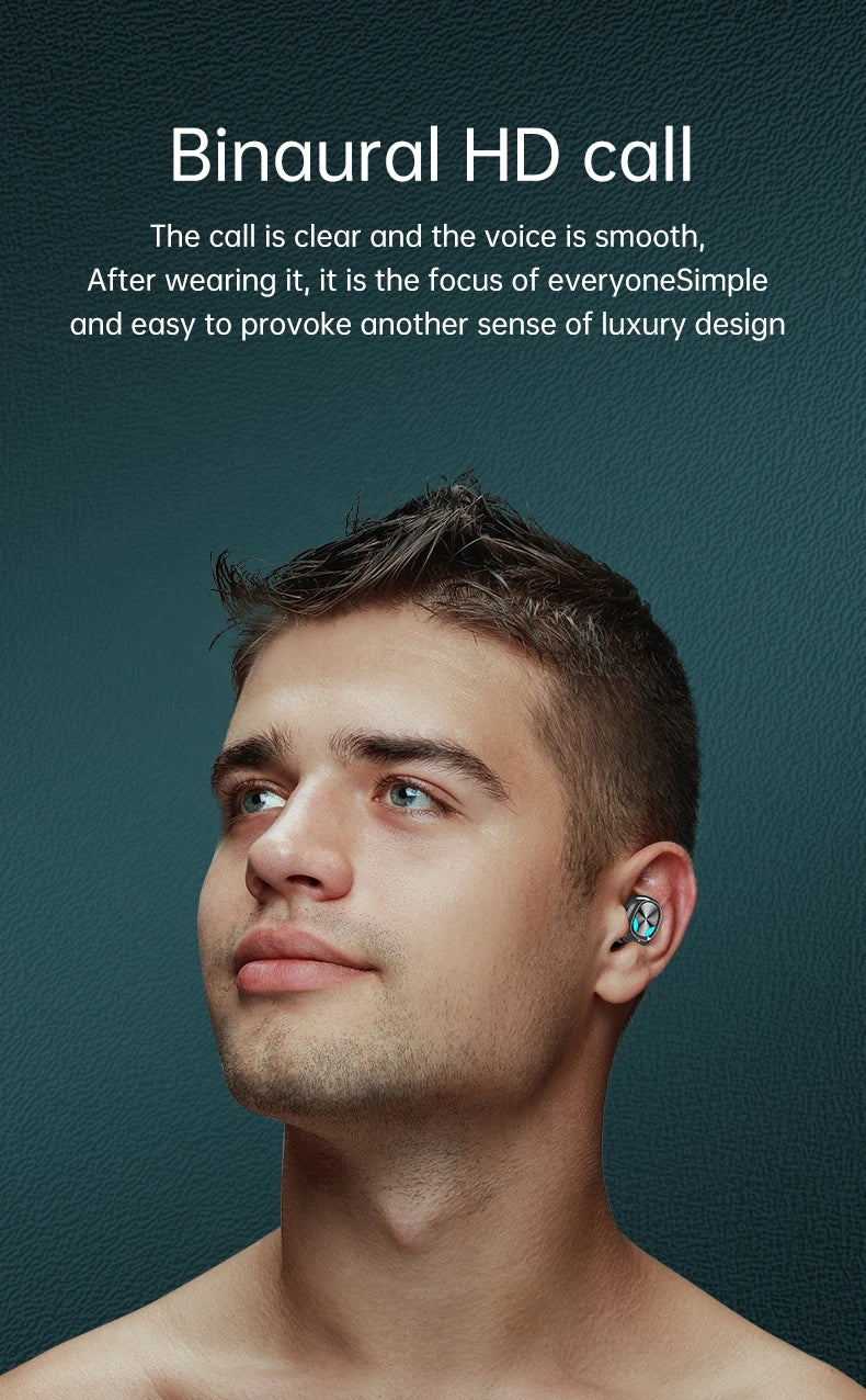 JMT-646730 X8 Touch Screen Wireless Earbuds with Stereo HIFI Sound for Gaming and Music