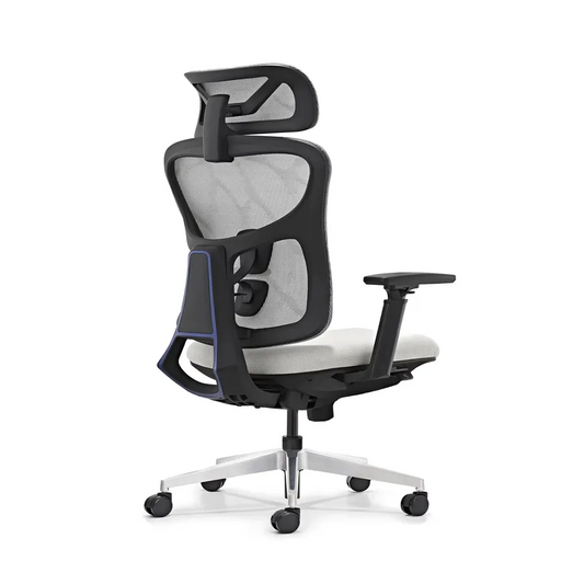 JMT-647306 Ergonomic Office Chair with Adjustable Headrest and Revolving Feature for Comfort and Support