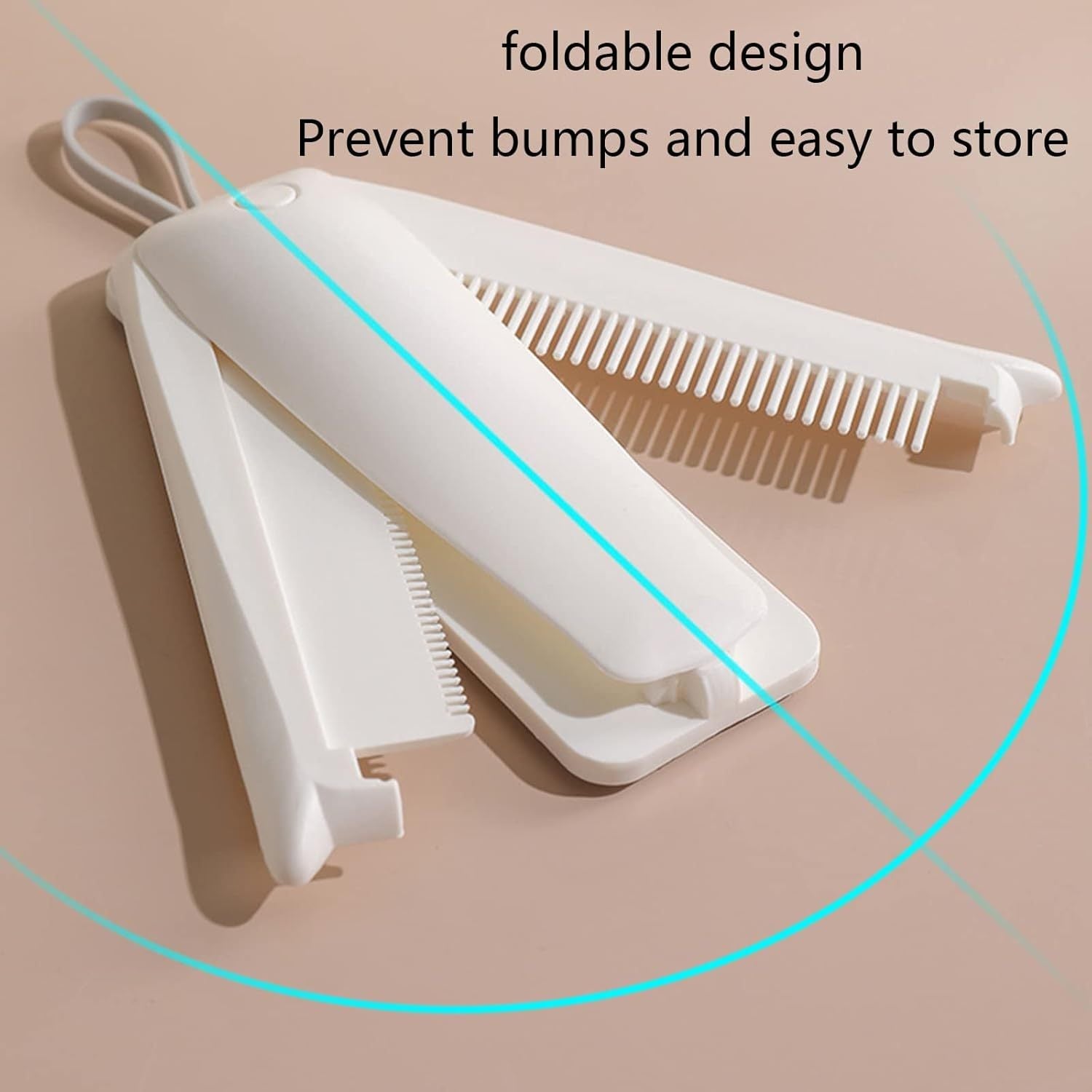 JMT-647370 3-in-1 Pet Grooming Comb with Round Smooth Ends and Lint Brush for Safe and Comfortable Use