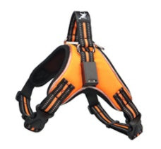 JMT-647882 LED Dog Harness with Oxford Cloth for Night Travel, Adjustable Chest Strap for Medium and Large Dogs