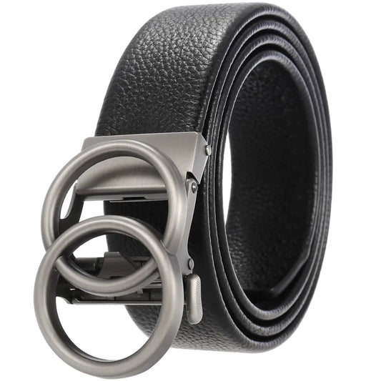 JMT-648458 Automatic Men's Belt in Genuine Leather with Luxury Finish